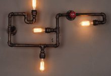 Фото - Лофт светильники из труб – особенный дизайн для неповторимых интерьеров