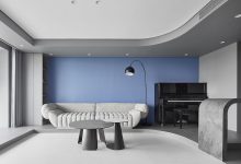 Фото - Xigo Studio: минималистичная квартира в бело-голубых тонах