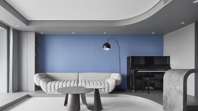 Фото - Xigo Studio: минималистичная квартира в бело-голубых тонах