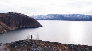 Фото - Konstantin Arkitekter: стеклянный павильон в Гренландии